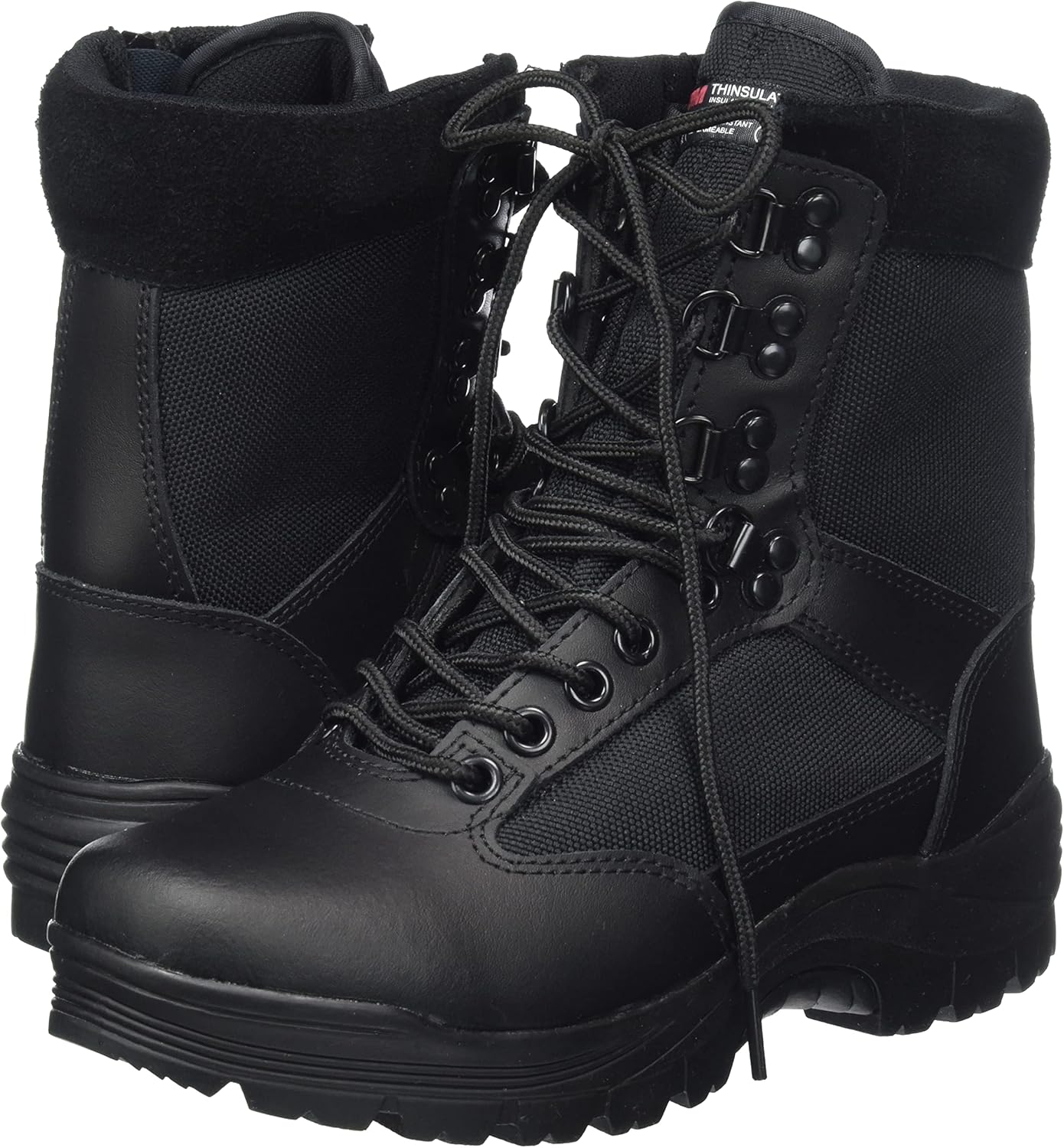 Mil-Tec Homme Tactical Boot M.YKK Zipper Botte de randonnée Ma boutique