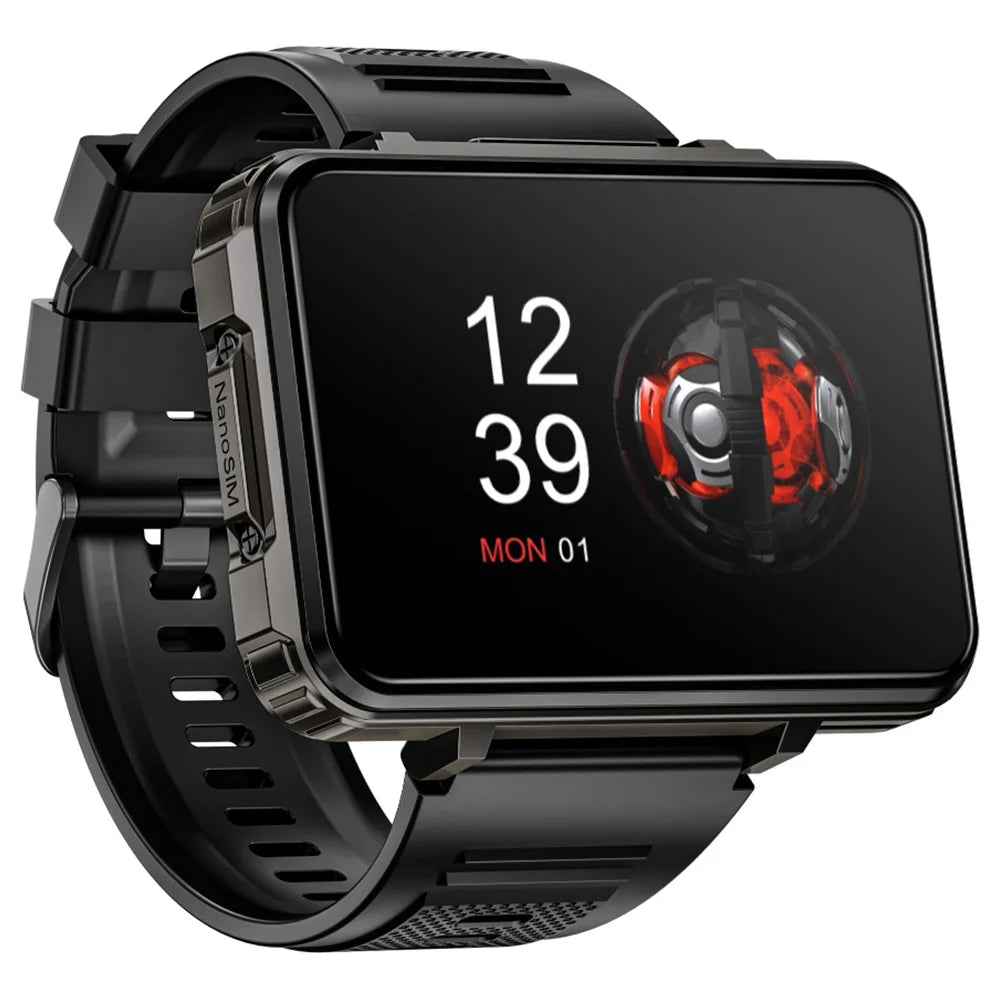LOKMAT APPLLP 5 MAX – Smartwatch Android 4G GPS Double Caméra – 6Go+128Go