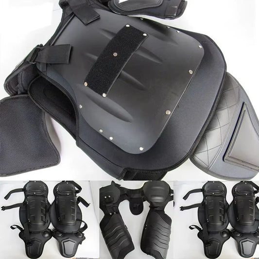 Kit Protection Corporelle Tactique Anti-Émeute — Gilet, Genoux, Bras, Mains | Police - BLACKBEARD OUTDOOR INDUSTRIES