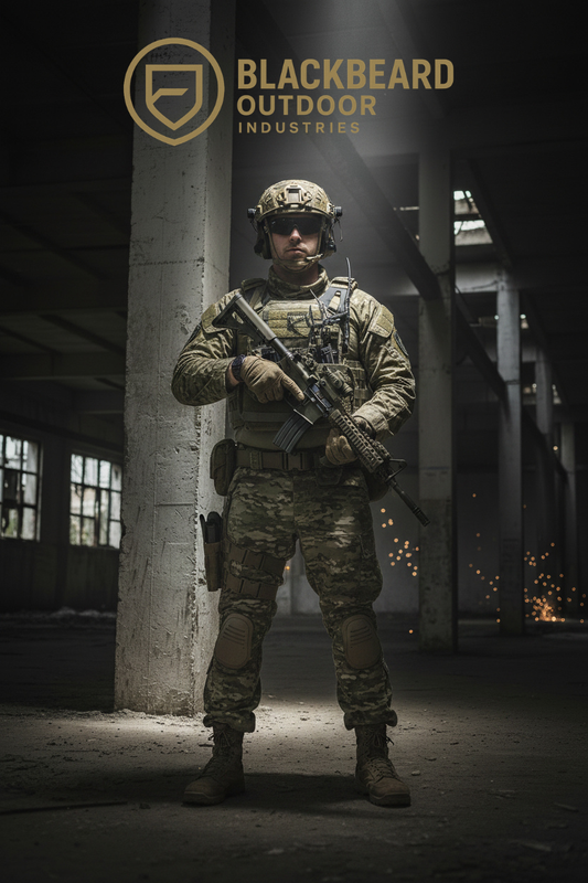 Porte plaque JPC 2.0 multicam - BLACKBEARD OUTDOOR INDUSTRIES