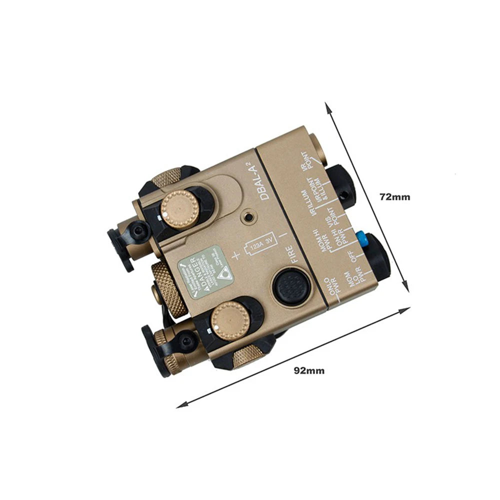 Module laser DBAL-A2 rouge, infrarouge et LED blanche