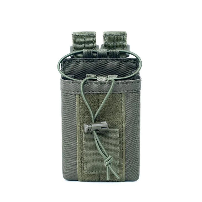 Pochette radio tactique MOLLE en nylon 1000D