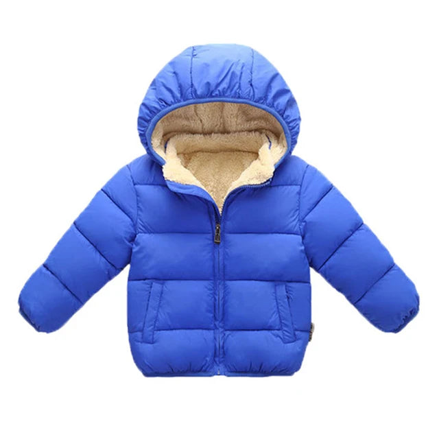 Manteau d’Hiver Épais pour Enfants – Chaud, Doublé & à Capuche avec Fourrure | Fille & Garçon | 3 à 6 ans - BLACKBEARD OUTDOOR INDUSTRIES