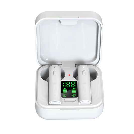 Air6 Plus Écouteurs Bluetooth 5.1 TWS avec Charge Solaire – Casque sans Fil avec Annulation Active du Bruit, Étanche et Microphone - BLACKBEARD OUTDOOR INDUSTRIES