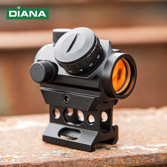 Viseur point rouge DIANA 1x22 avec rehausse