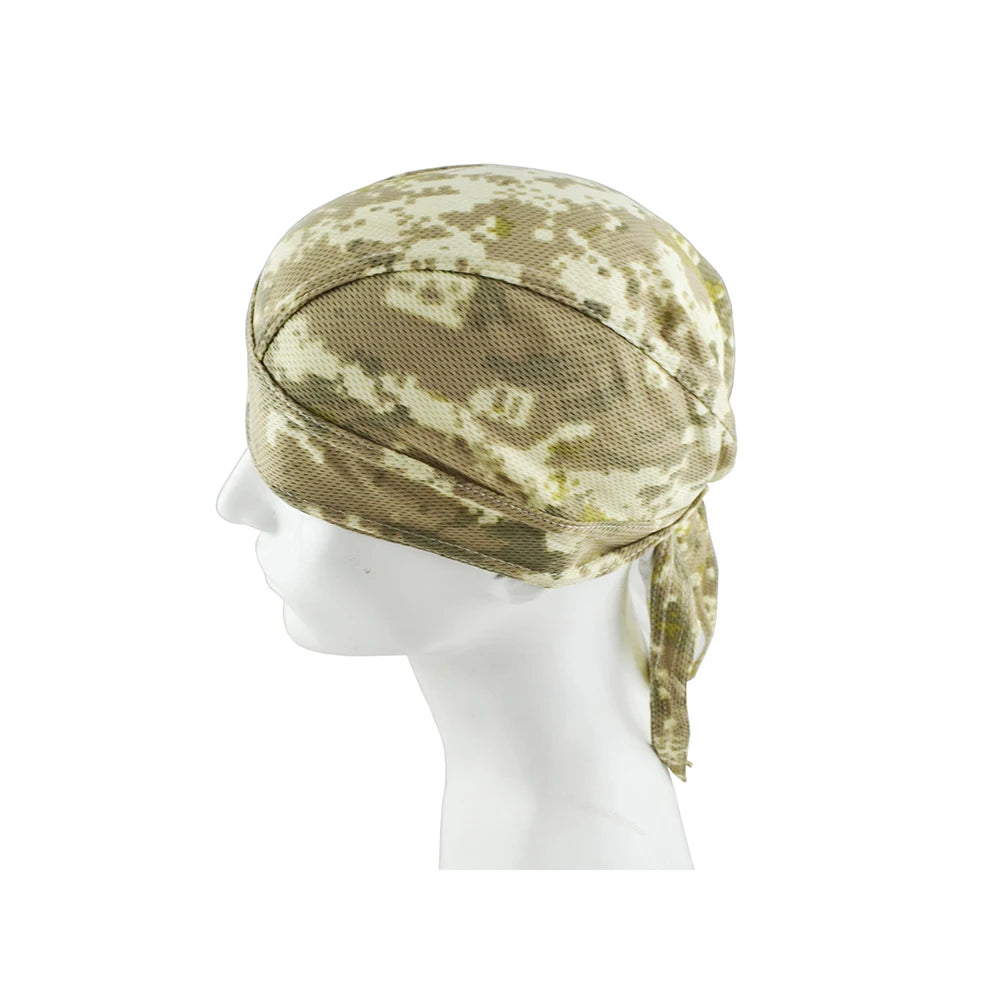 Bonnet Cyclisme Militaire Camouflage Mesh – Cagoule Respirante Unisexe – Casquette Crâne Été Outdoor