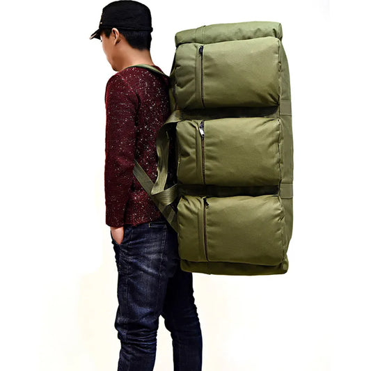 Sac à dos randonnée 90L étanche – 900D robuste, grande capacité, style tactique, trekking, camping & voyage - BLACKBEARD OUTDOOR INDUSTRIES