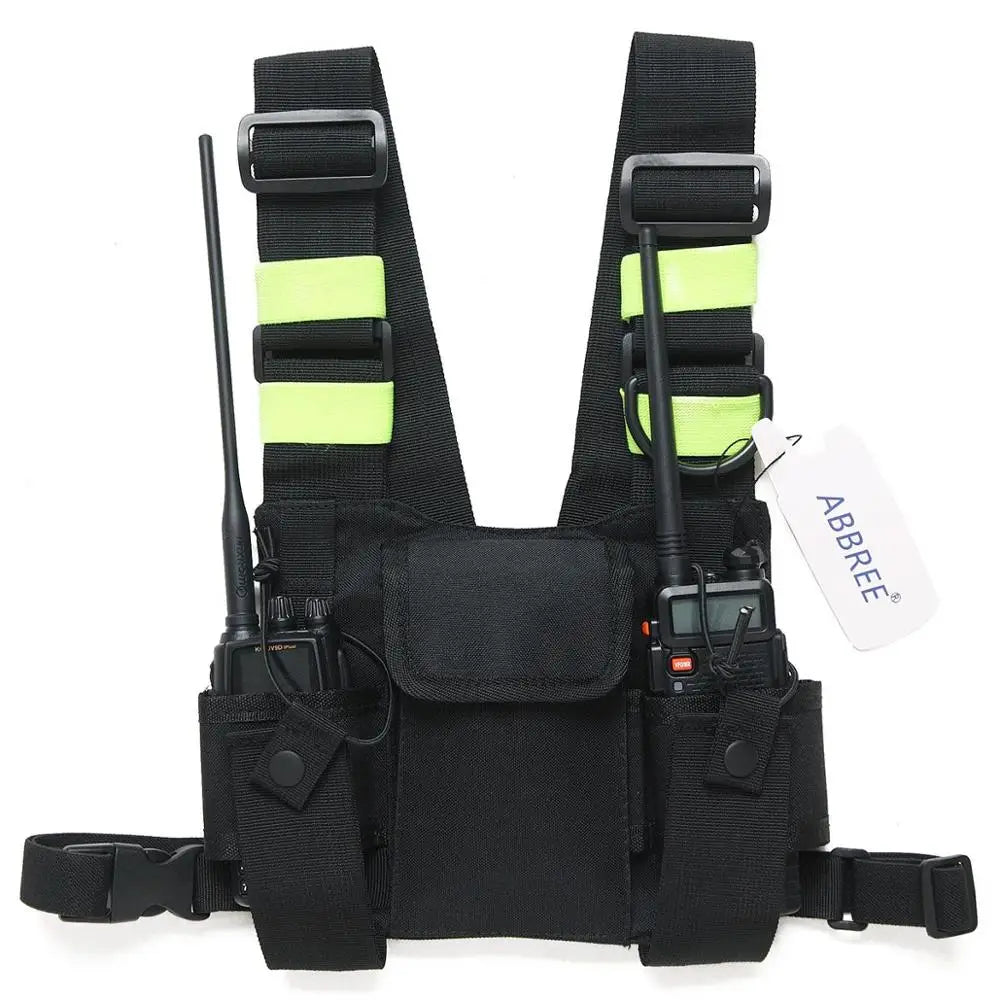 Holster Poitrine Tactique Radio Baofeng – Compatible UV-5R UV-9R UV-10R UV-S9 | 8 Modèles - BLACKBEARD OUTDOOR INDUSTRIES