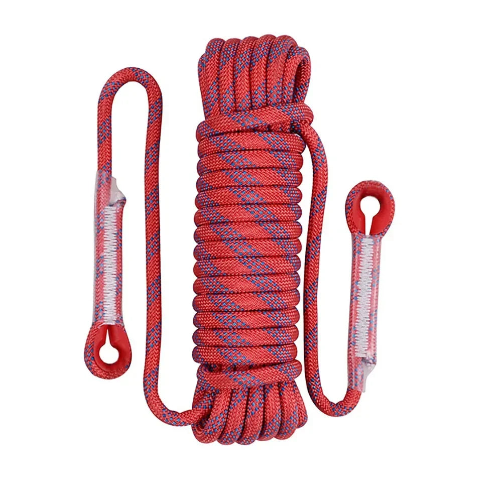 8mm Safety Life Rope Climbing Rope Static Rock Mountaineering Rope Outdoor Survival Fire Escape Car Rescue 10m 20m 30m 40m - BLACKBEARD OUTDOOR INDUSTRIES