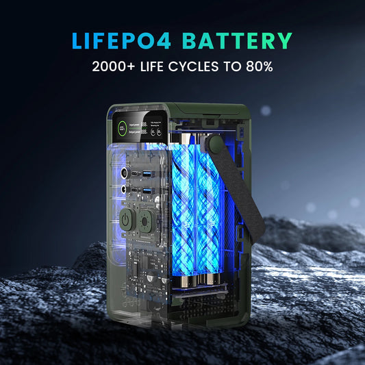 Station d’Énergie Portable DC 200W (60 000mAh – 192Wh) | Modèle AP200L - BLACKBEARD OUTDOOR INDUSTRIES