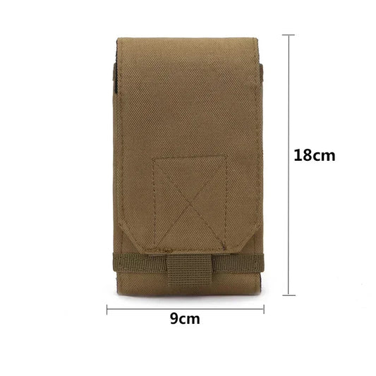 Poche Tactique Outdoor – Support Téléphone Camouflage pour Ceinture – Étui Étanche en Nylon 600D pour Sports, Chasse et Activités Extérieures - BLACKBEARD OUTDOOR INDUSTRIES