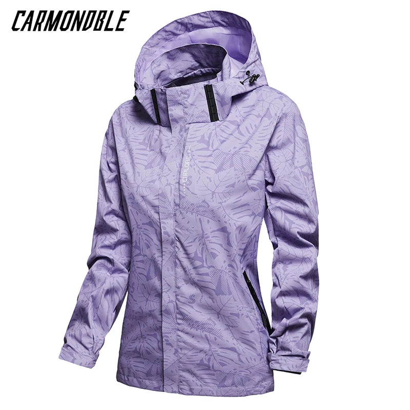 Veste Imperméable Femme à Capuche – Coupe-Vent Séchage Rapide pour Randonnée, Camping & Voyage - BLACKBEARD OUTDOOR INDUSTRIES