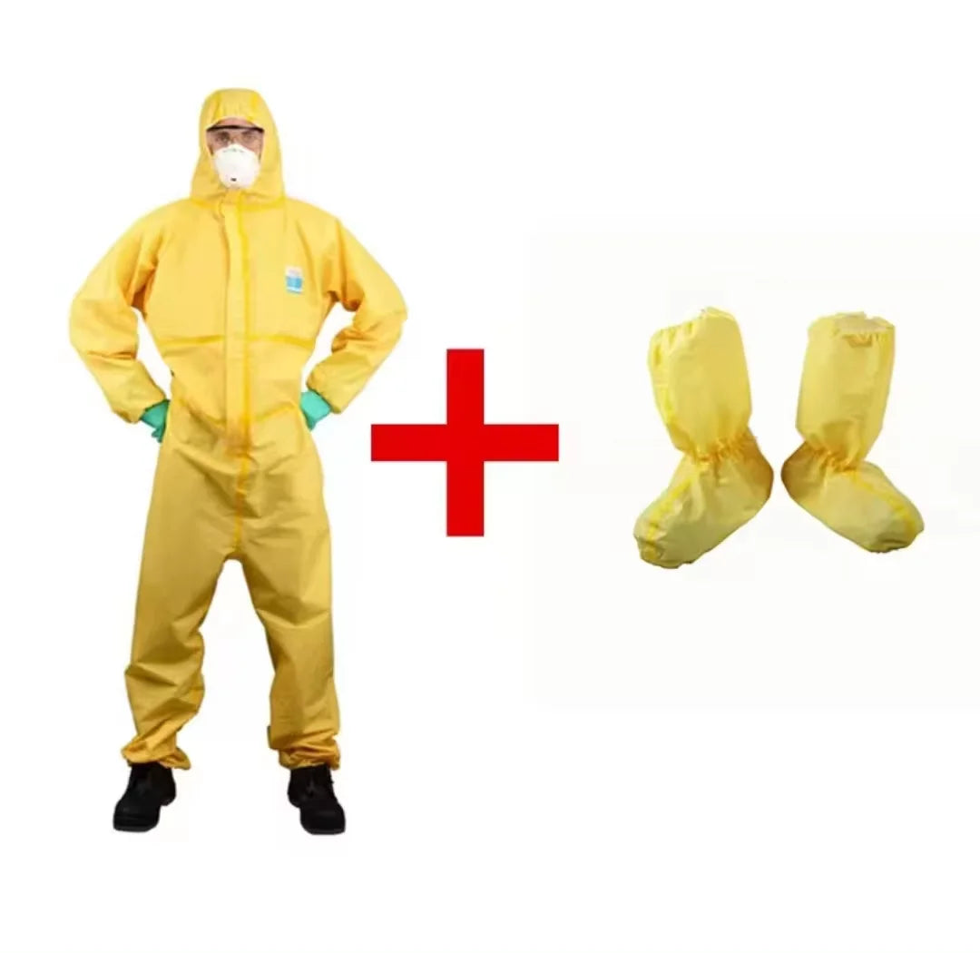 Combinaison de Protection Chimique Anti-Acide & Anti-Alcali avec Chapeau - BLACKBEARD OUTDOOR INDUSTRIES