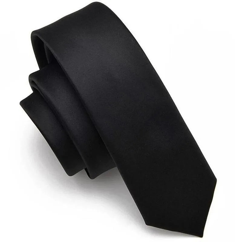 Cravate Zip Noire Agent de Securite – Cravate a Fermeture Eclair Anti-Agression pour SSIAP, Portier, Steward et Personnel d'Accueil