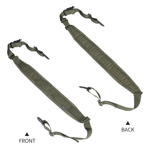 Sangle Tactique IDOGEAR – Modèle Slingster 2 Points – Ajustement Rapide – Coloris Ranger Green - BLACKBEARD OUTDOOR INDUSTRIES