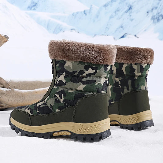 Bottes neige femme doublées fourrure