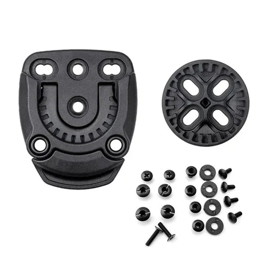 Système de Montage Rapide Tek-Mount MINI CNC Personnalisé pour Étui, Clip de Ceinture, et Équipement Tek-Lok BLACKBEARD OUTDOOR INDUSTRIES