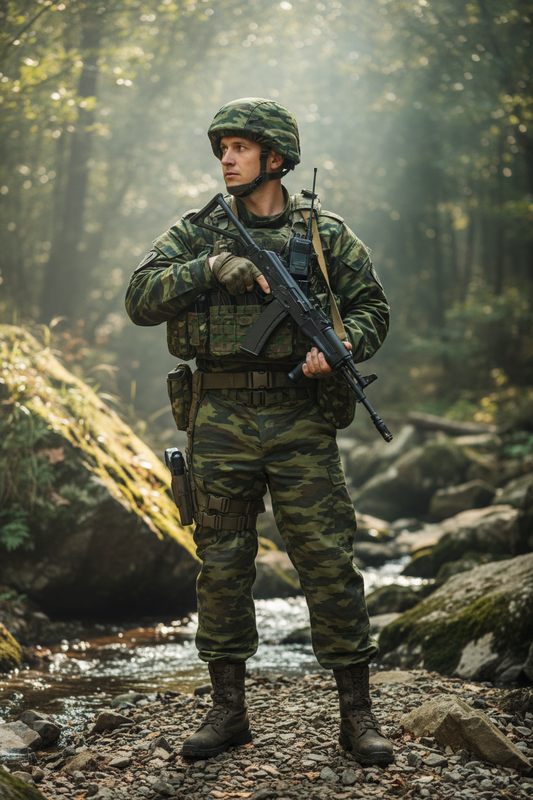 Tenue camouflage russe Flora 97 veste pantalon - BLACKBEARD OUTDOOR INDUSTRIES