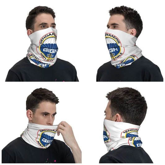 Tour de Cou Gendarmerie GIGN – Bandana d’Hiver avec Protection UV pour Hommes et Femmes | Écharpe Multifonctionnelle pour Ski, Outdoor et Usage Quotidien - BLACKBEARD OUTDOOR INDUSTRIES