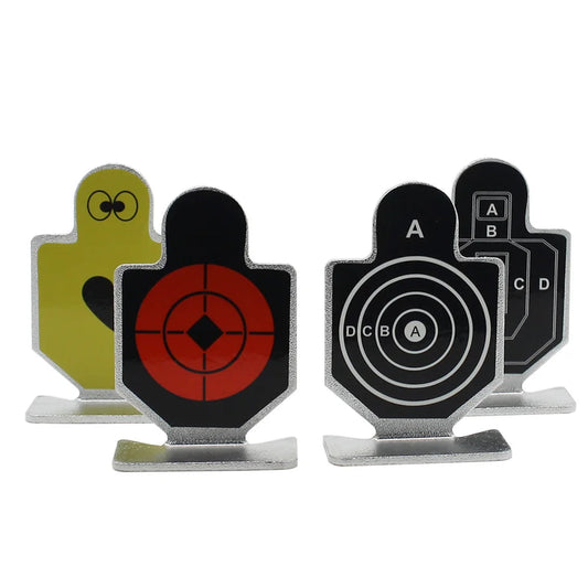 Lot de 6 Cibles Métalliques VULPO – Cibles Tactiques pour Tir, Airsoft & Entraînement de Précision Ma boutique