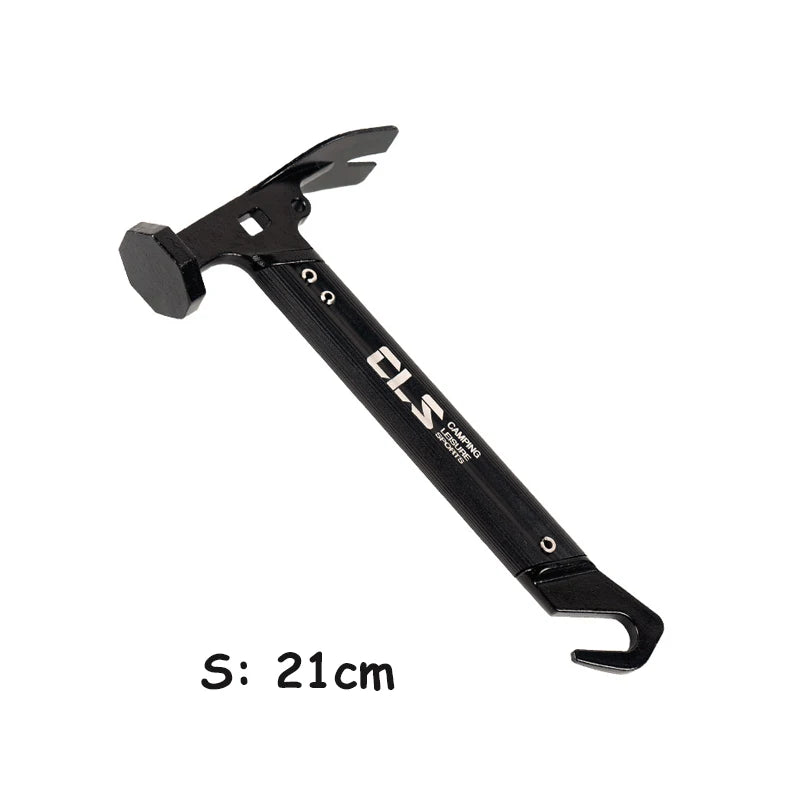 Marteau de Camping Tête Cuivre — Manche Aluminium & Acier Inox | BLACKBEARD - BLACKBEARD OUTDOOR INDUSTRIES
