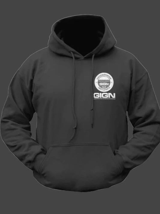 Hoodie GIGN Forces Spéciales Gendarmerie Française | Sweatshirt Tactique - BLACKBEARD OUTDOOR INDUSTRIES