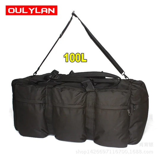 Sac à Dos Super Grand Volume 100L - Imperméable - Camping, Randonnée, Voyage - Unisexe - BLACKBEARD OUTDOOR INDUSTRIES