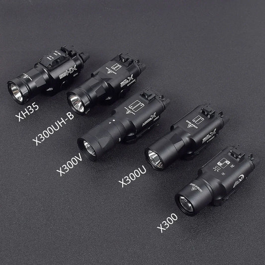 Lampe Tactique X300 Ultra / XH35 / X300V – LED Haute Puissance pour Rail 20mm - BLACKBEARD OUTDOOR INDUSTRIES