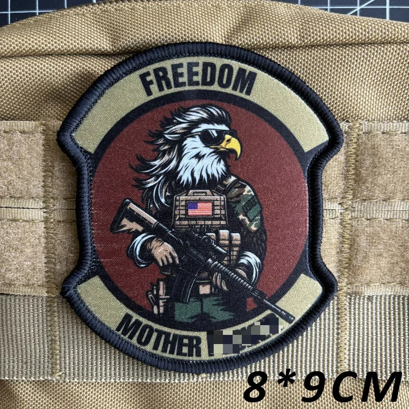 Patch Tactique M4 Rifleman – Badge avec Fixation Velcro - BLACKBEARD OUTDOOR INDUSTRIES