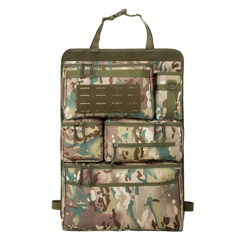 Sac de rangement tactique pour voiture pliable en polyester