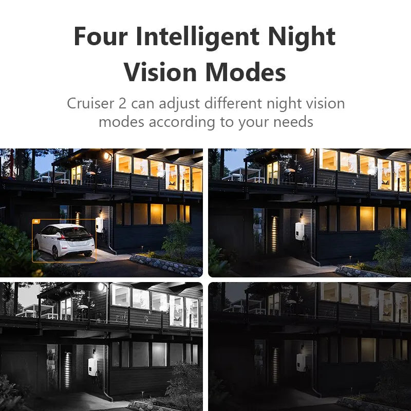 Caméra de Surveillance Extérieure IMOU Cruiser 2 – 3MP ou 5MP | Wi-Fi | Vision Nocturne Couleur | Détection IA Humain/Véhicule | Rotation 360° | IP66 Ma boutique