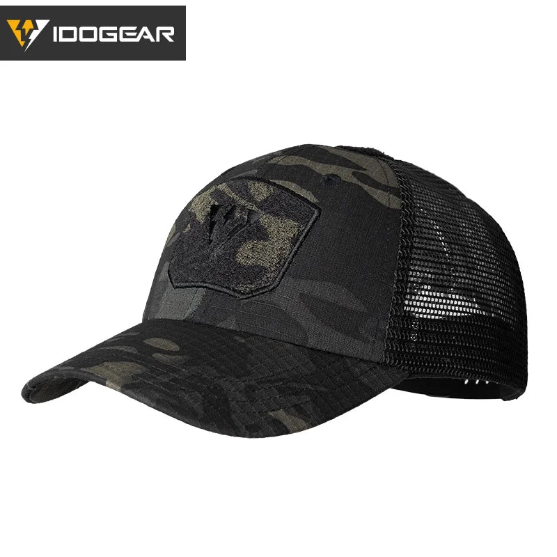 Casquette tactique IDOGEAR 3621 respirante mesh été - BLACKBEARD OUTDOOR INDUSTRIES