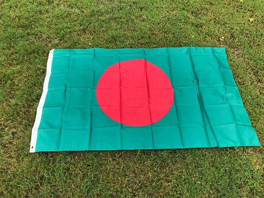 Drapeau du Bangladesh – 90x150 cm – Drapeau National en Polyester – Décoration Intérieure et Extérieure BLACKBEARD OUTDOOR INDUSTRIES