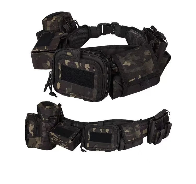 Ceinture Tactique Rembourrée YAKEDA MOLLE – Patrol Belt Chasse & Sécurité
