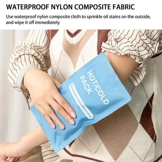 Pack Gel Réutilisable Chauffant et Rafraîchissant – Sac Glacière Portable pour Outdoor, Voyage, Genoux, Jambes, Maux de Tête Ma boutique