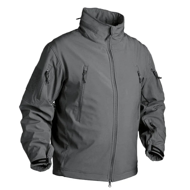 Veste polaire tactique homme camouflage imperméable
