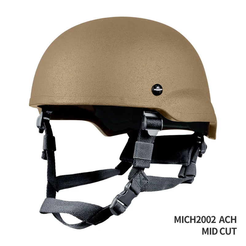 Casque tactique type MICH 2001 / 2002 – ABS, 55 à 60 cm