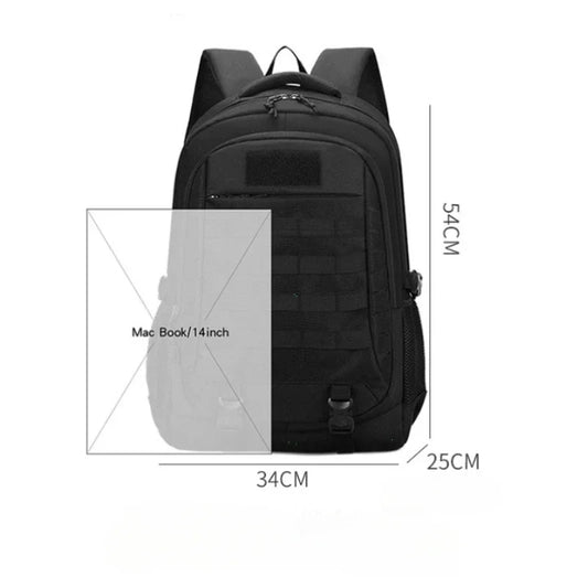 Sac à Dos de Voyage et Camping pour Homme – Grande Capacité, Nylon Résistant, Idéal Randonnée, Chasse et Trekking - BLACKBEARD OUTDOOR INDUSTRIES