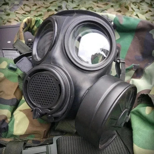 Masque à Gaz MFJ08 Dolphin Protect – Respirateur CBRN Professionnel, Certifié CE