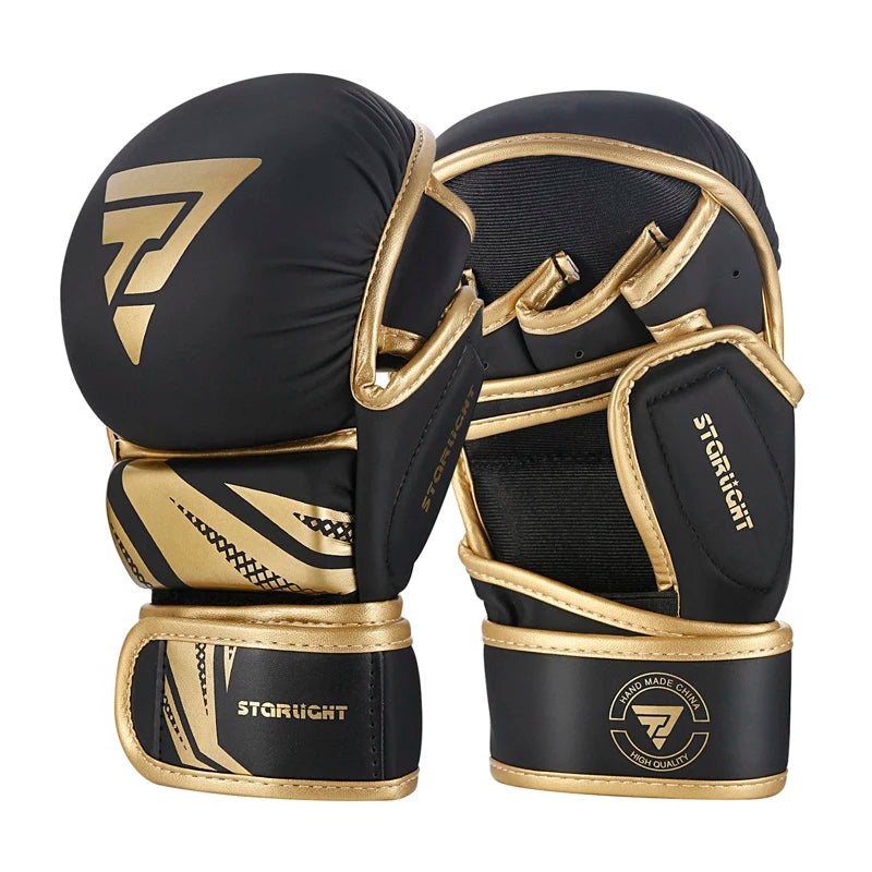 Gants de Boxe Professionnels MMA - Gants de Formation en PU pour Boxe, Karaté, Muay Thai et Arts Martiaux BLACKBEARD OUTDOOR INDUSTRIES