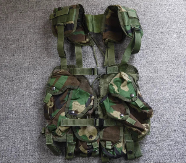 Gilet tactique LBV-2 ALICE IIFS vert à poches diagonales