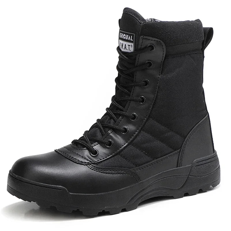 Bottes Tactiques Militaires Homme – Style Armée / Combat – Bottines de Sécurité Désert Résistantes - BLACKBEARD OUTDOOR INDUSTRIES