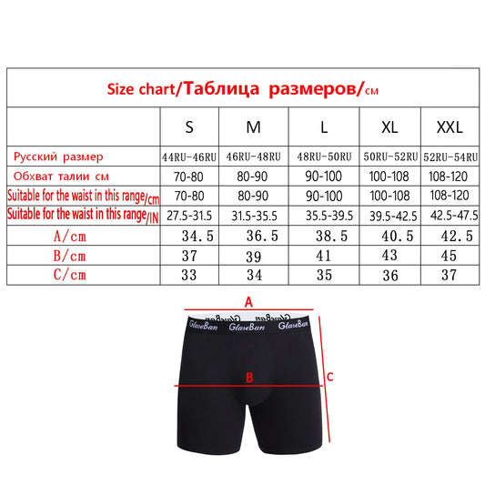 Lot de 5 Boxers Noirs Homme – Confort Mi-Long, Respirant & Moderne - BLACKBEARD OUTDOOR INDUSTRIES