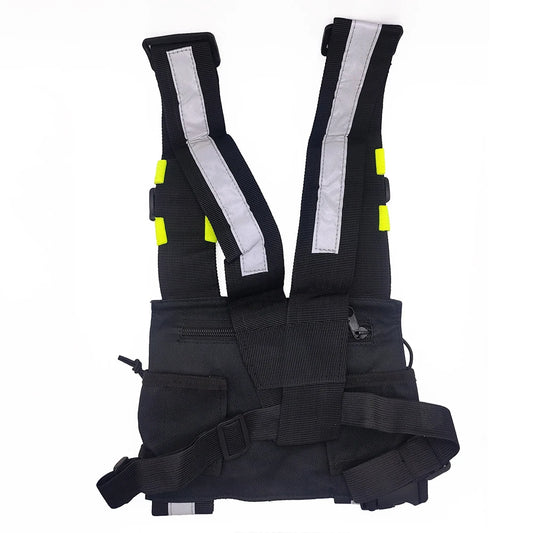 Holster Radio Tactique Épaule – Harnais Poitrine Walkie Talkie | Nylon Militaire