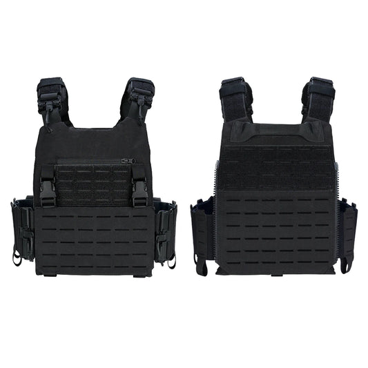 Gilet tactique porte plaques IDOGEAR LSR laser cut MOLLE - BLACKBEARD OUTDOOR INDUSTRIES
