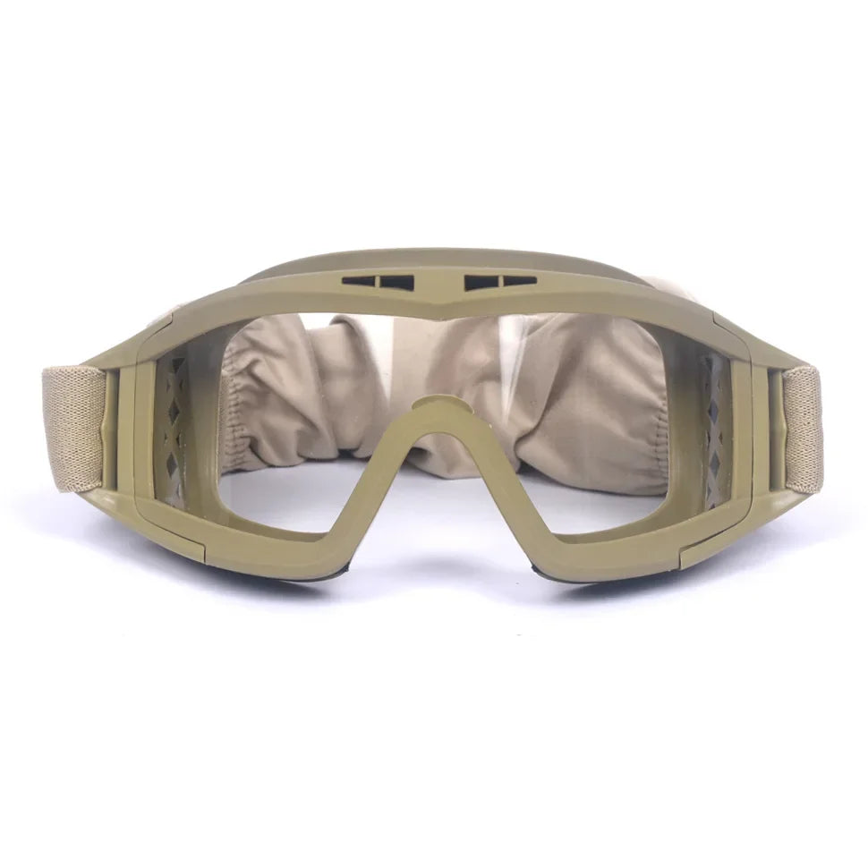 Lunettes tactiques à 3 jeux de verres interchangeables