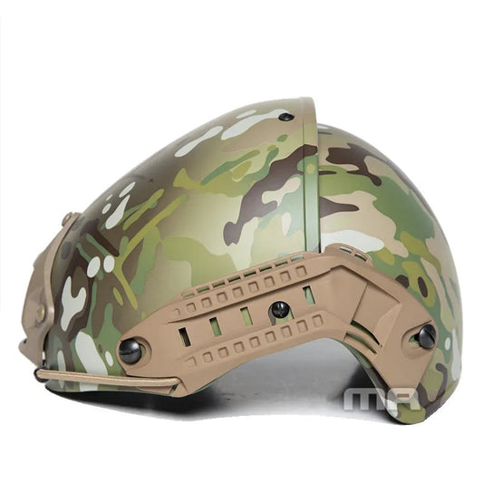 2 In 1 AirFrame Helmet AF — Casque Tactique Sparta CS Field Combat avec Suspension et Coussinets Mémoire Ma boutique