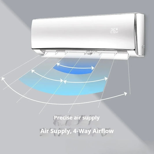 Climatiseur Mural Split Inverter 9000 à 24000 BTU - Chaud/Froid avec Télécommande - BLACKBEARD OUTDOOR INDUSTRIES