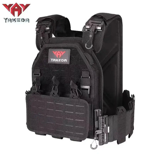 YAKEDA Tactical Vest 6094 – Gilet Tactique Multifonction Certifié CE Ma boutique