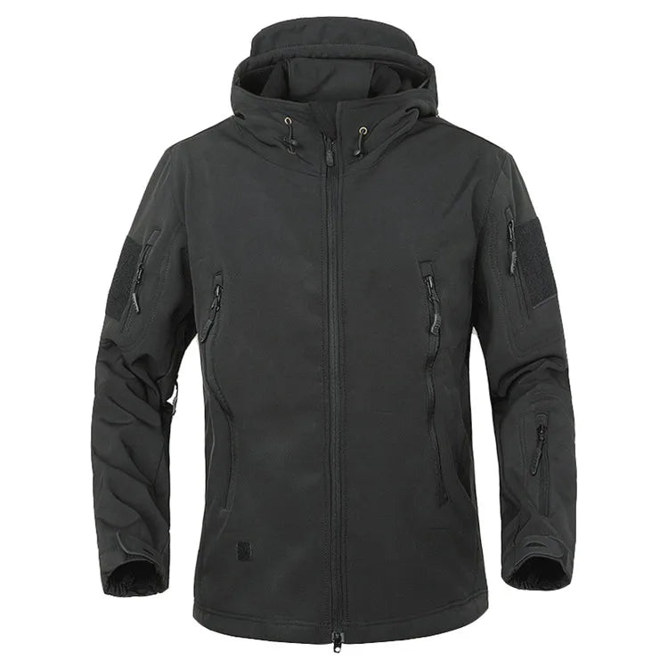 Veste SoftShell Imperméable pour Extérieur 2021 – Coupe-Vent pour Chasse, Ski, Randonnée, Camping, Pêche et Activités Tactiques – Hommes & Femmes - BLACKBEARD OUTDOOR INDUSTRIES